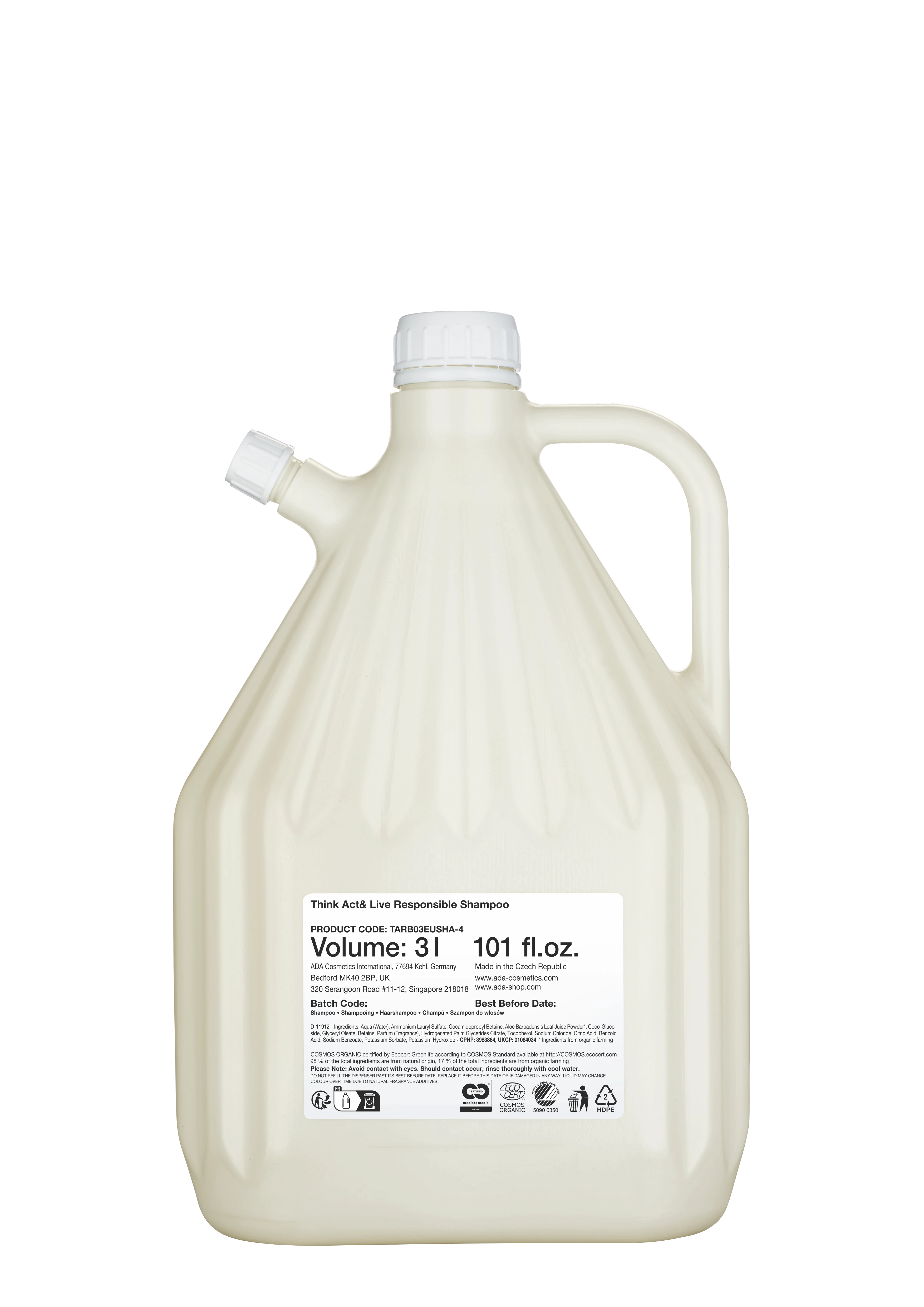 The White Company Noir Гель для душа 3 литра